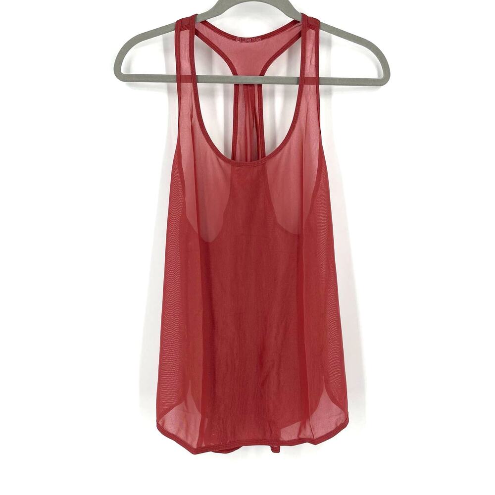Lululemon Mesh Racerback Tank Pink Size Small / Medium